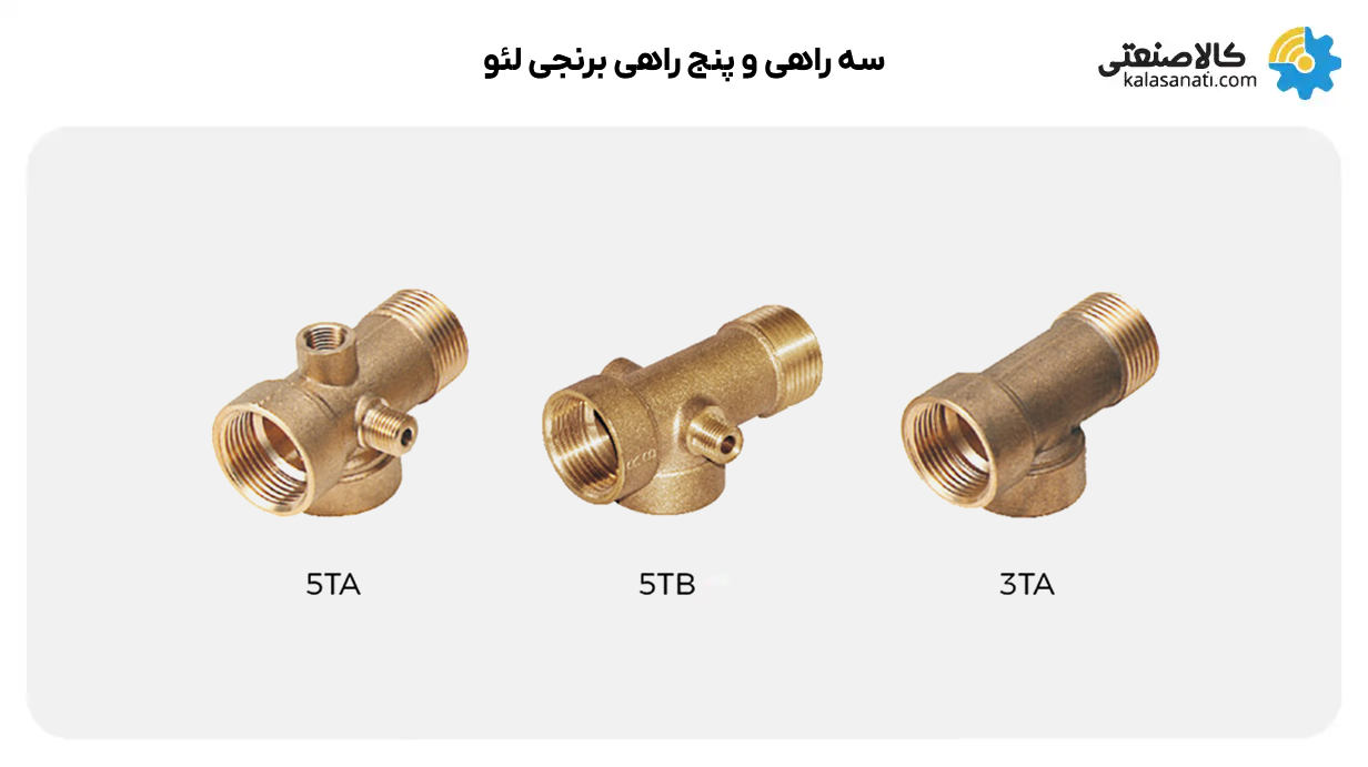 سه راهی و پنج راهی برنجی لئو