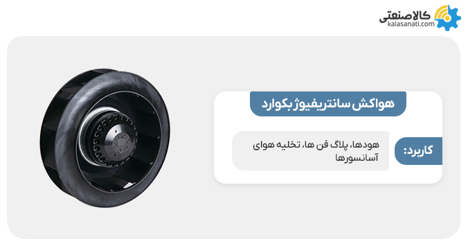 هواکش سانتریفیوژ بکوارد