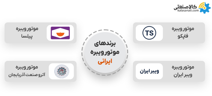 برندهای موتور ویبره ایرانی
