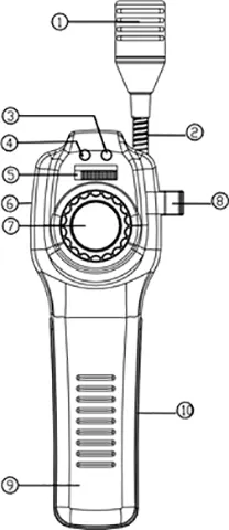 نشت یاب یخچال مدل gd_3303