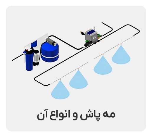 سیستم مه پاش و انواع آن