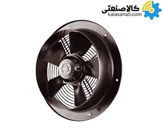 هواکش صنعتی تکفاز 20 سانت پروانه فولاد طرح آلمان دمنده سری VIF-20V2S