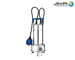 پمپ لجن کش تمام استیل تکفاز 0.75 کیلووات 1 و 1/2 اینچ 9 متری ابارا ایتالیا سری RIGHT100