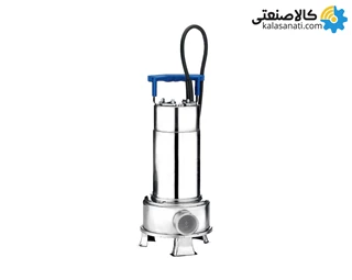 پمپ لجن کش تمام استیل تکفاز 0.75 کیلووات 1 و 1/2 اینچ 9 متری ابارا ایتالیا سری RIGHT100