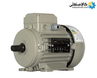 الکتروموتور الکتروژن سه فاز 0.37 کیلووات 0.5 اسب پوسته آلومینیومی