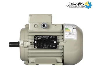 الکتروموتور الکتروژن سه فاز 0.37 کیلووات 0.5 اسب پوسته آلومینیومی