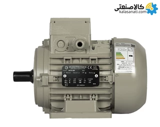 الکتروموتور الکتروژن سه فاز 0.75 کیلووات 1 اسب پوسته آلومینیومی