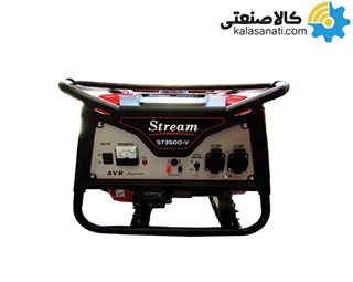 موتور برق تک فاز بنزینی 3 کیلووات استریم مدل ST3500-V