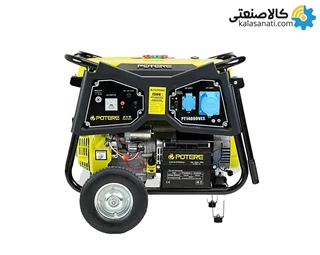 موتور برق بنزینی تکفاز 7.5 کیلووات پوتر مدل PT14000VES