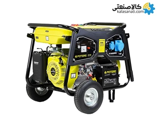 موتور برق بنزینی تکفاز 7.5 کیلووات پوتر مدل PT14000VES