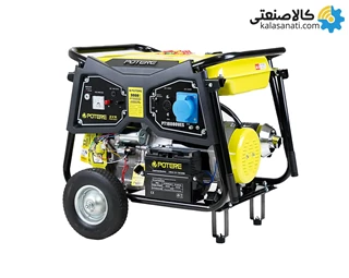موتور برق بنزینی استارتی تکفاز 9 کیلووات پوتر PT18000VES