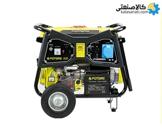 موتور برق بنزینی استارتی تکفاز 9 کیلووات پوتر PT18000VES