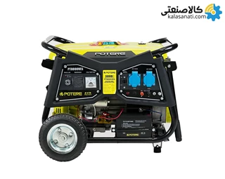 موتور برق بنزینی تکفاز 3.8 کیلووات پوتر مدل PT8000VES