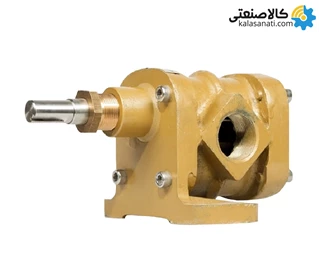 پمپ دنده استیل1 و 1/4 اینچ با پوسته برنجی BHF4 ایران تولید