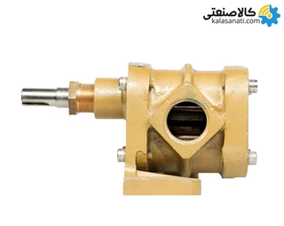 پمپ دنده استیل 2 اینچ با پوسته برنجی BHF6 ایران تولید