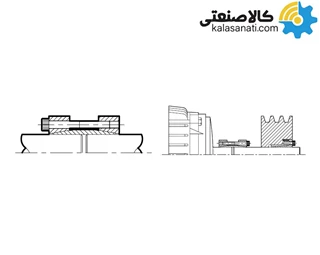 شرینک دیسک برای شافت 80 - 17 میلیمتر و گشتاور تا 4300kNm