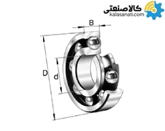 بلبرینگ شیار عمیق FAG کد 6206