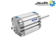 سیلندر کامپکت دو سر شفت PVJ پنوماتیک