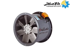 فن سه فاز آکسیال سیلندری  50 سانت پروانه آلومینیوم دمنده DASP-DN60-4T-500-36deg