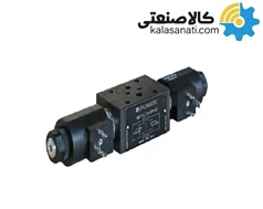 شیر کنترل جهت پاپتی هیدرولیک 1/4 مدل مدولار دوپلوماتیک