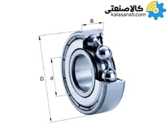 بلبرینگ شیار عمیق FAG کد 6028