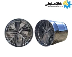 هواکش تک فاز سیرکوله 35 سانت پروانه فلزی آکسیال زیلابگ مدل 4E-350