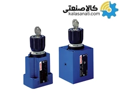 فلوکنترل دبی بلوکی دو راهه هیدرولیک رکسروت مدل 2FRM