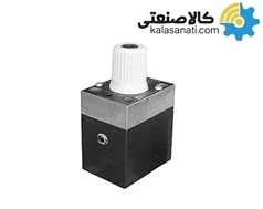 فلوکنترل دبی بلوکی دو راهه هیدرولیک دوپلوماتیک سایز 1/4 مدل RPC1