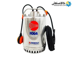 پمپ کفکش 1 و 1/2 اینچ 16 متری 1 اسب پدرولو مدل RXm4