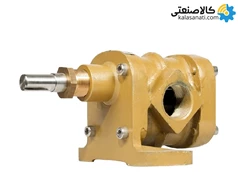 پمپ دنده استیل1 و 1/4 اینچ با پوسته برنجی BHF4 ایران تولید