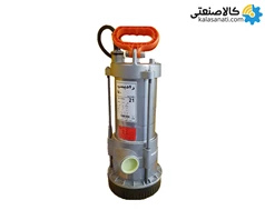 پمپ کفکش تک جداره استیل خروجی 1 و 1/4 اینچ 41 متری راد پمپ (فلوتردار)