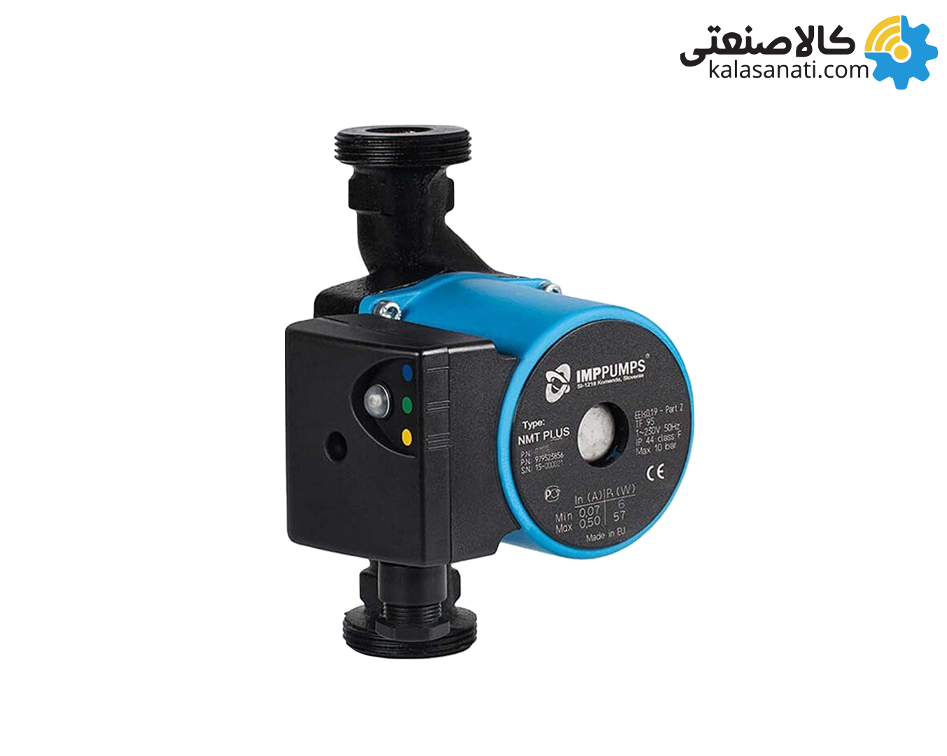 پمپ سیرکولاتور 1 و 1/4 اینچ تکفاز سه سرعته IMP سری GHN 32/65-180 - اسلوونی