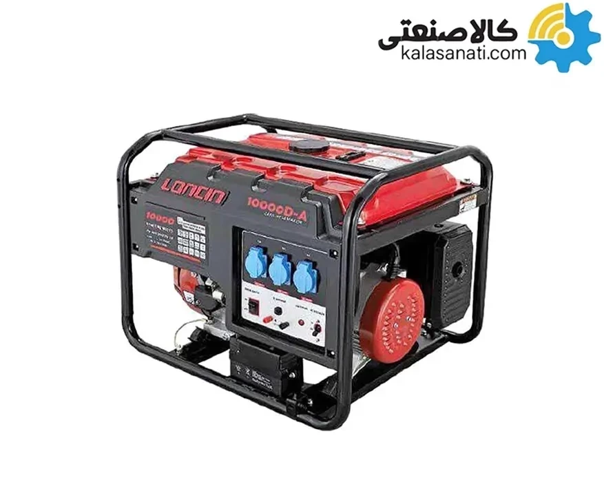 موتور برق بنزینی تکفاز استارتی 7.7 کیلووات لانسین مدل LC10000DAS