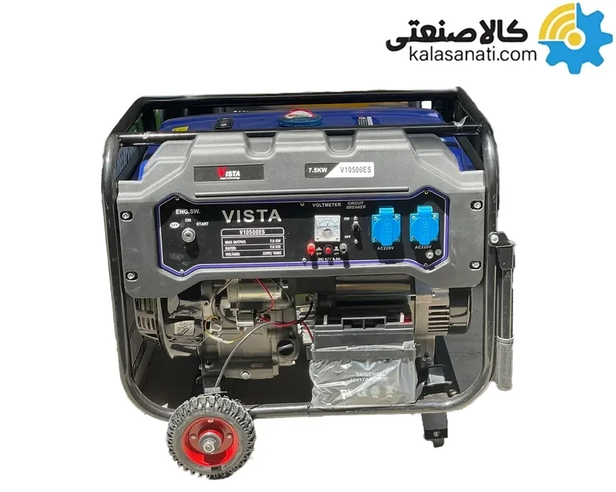 موتور برق بنزینی تکفاز 7.5 کیلووات ویستا مدل V10500ES
