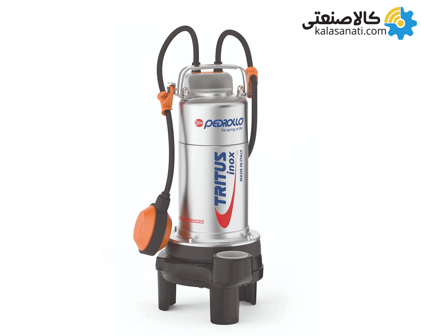 پمپ لجن کش خردکن دار 1 و 1/2 اینچ تک فاز پدرولو TIGm 0.75