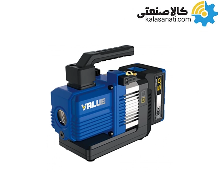 پمپ وکیوم پرتابل والو VALUE دو مرحله 3/4 متر مکعب بر ساعت مدل VRP-2DLI